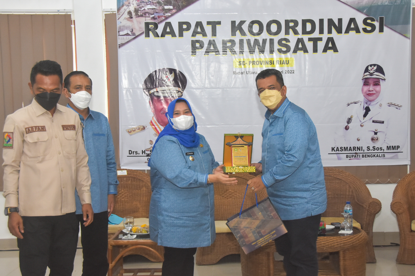Rakor Pariwisata se-Provinsi Riau, Bupati Bengkalis Maksimalkan Pengembangan Wisata Rupat Utara